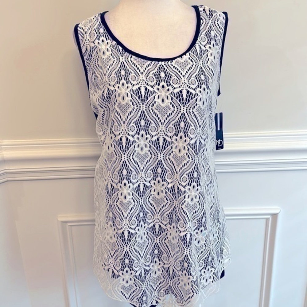 New Directions lace shirt